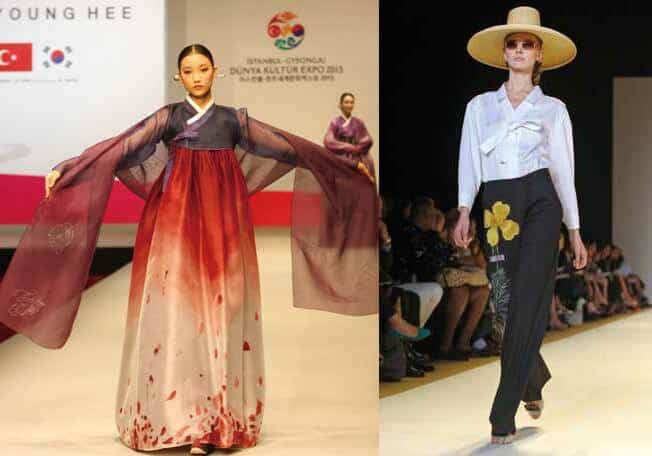 Moderne koreanische Mode