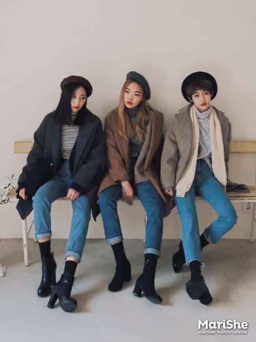 winter look - Korean Fashion